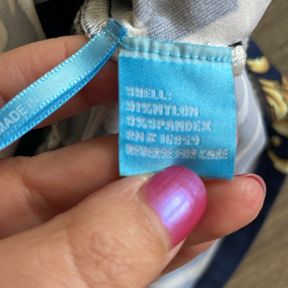 J.McLaughlin Strapless Print Top - Picture 10 of 11